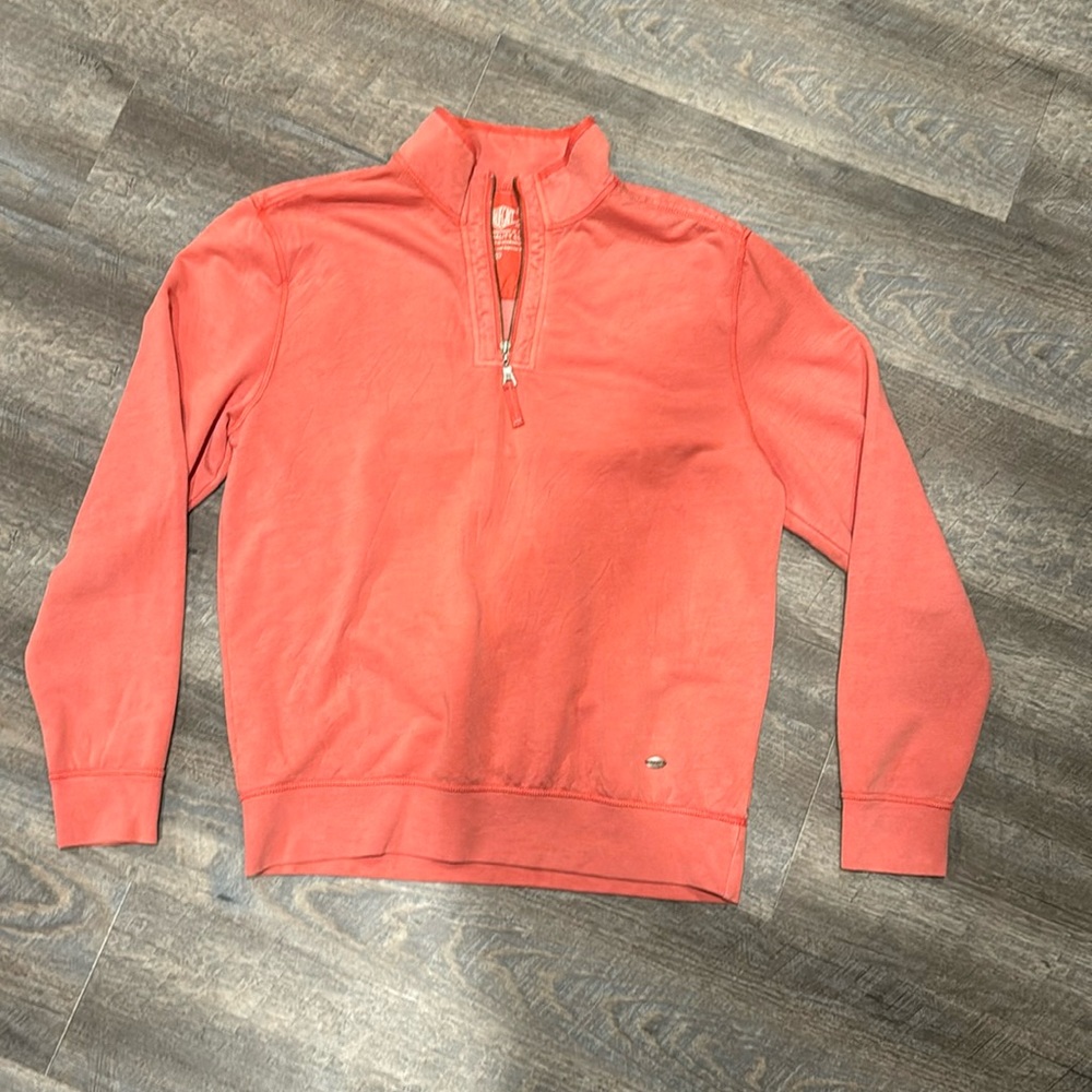 TRUE GRIT PULLOVER SIZE LARGE LIGHT RED NWOT